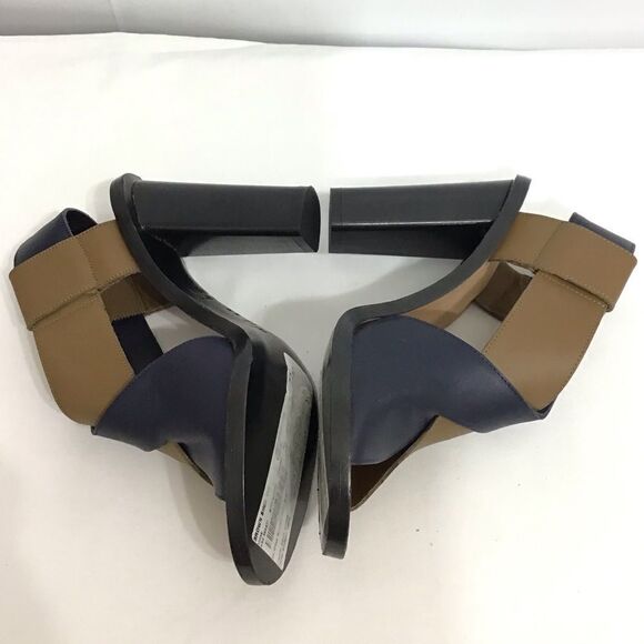 Vince Nelia Color Block High Heel Open Toe Open Heel Sandal Good Condition Sz 6 - Picture 5 of 11